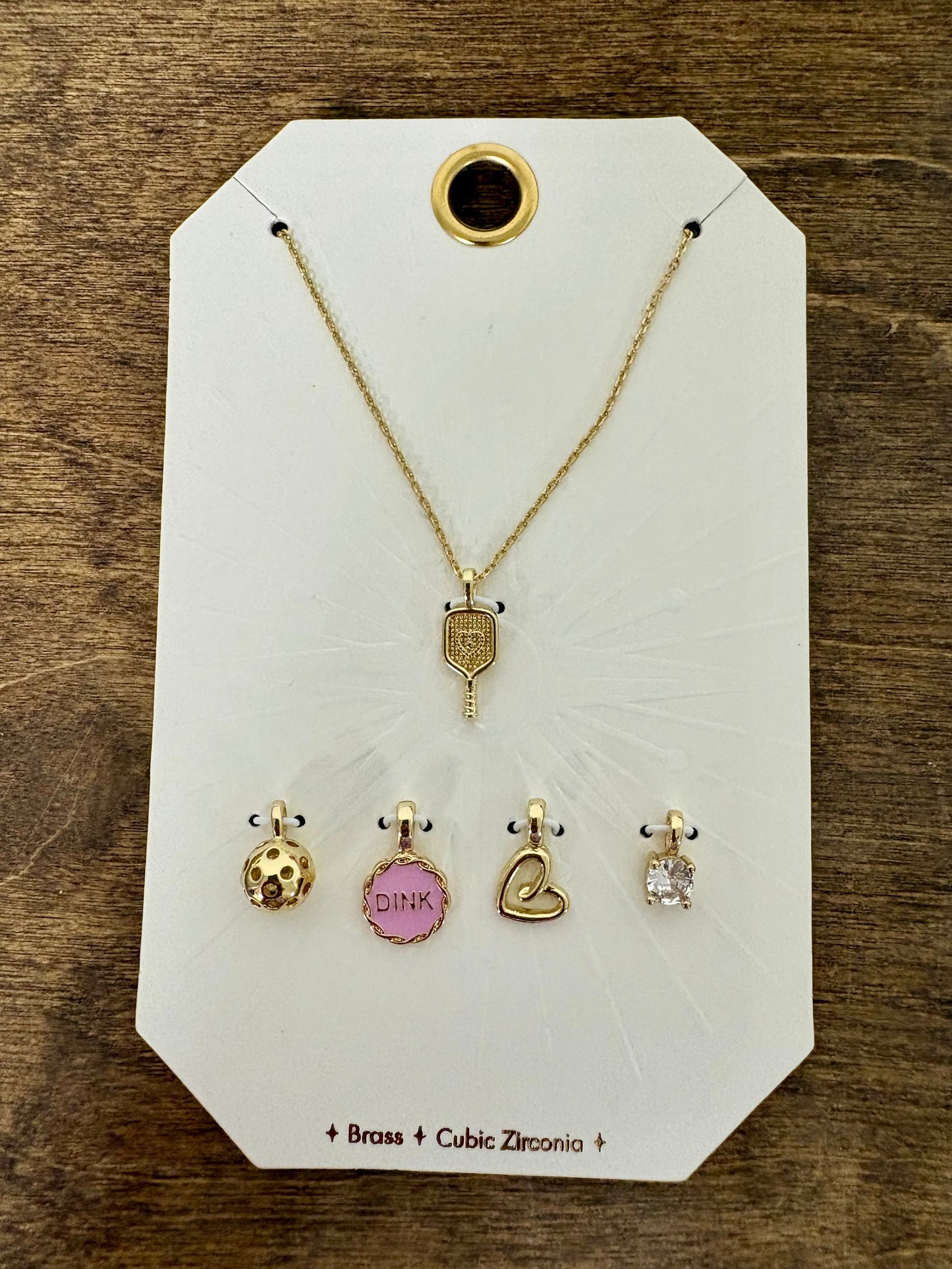 Pickleball Necklace Set