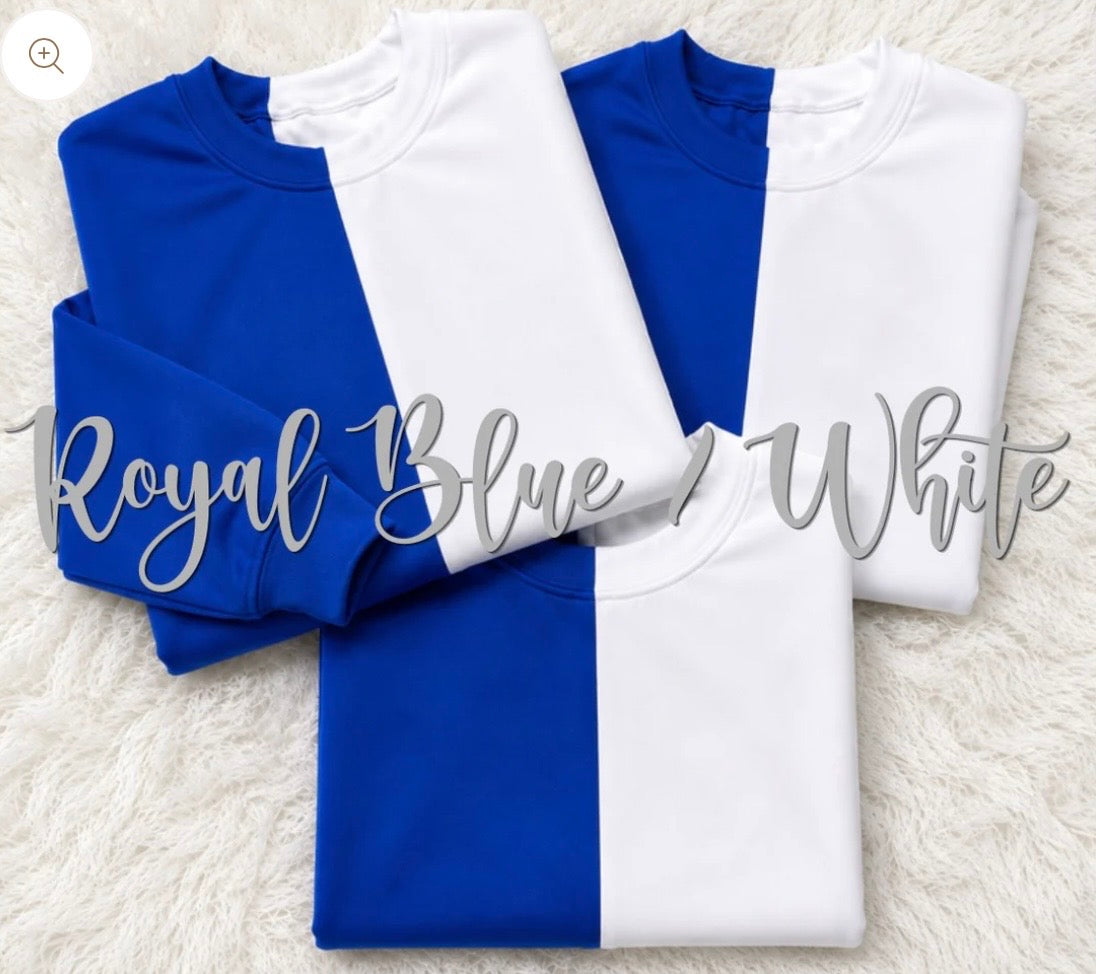 Split Color Sweatshirt