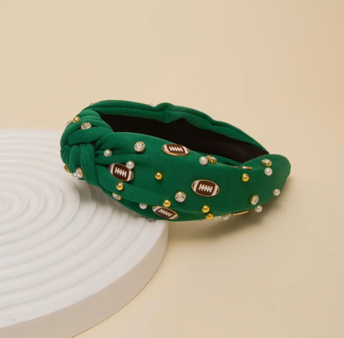 Game Day Football Jeweled Headband