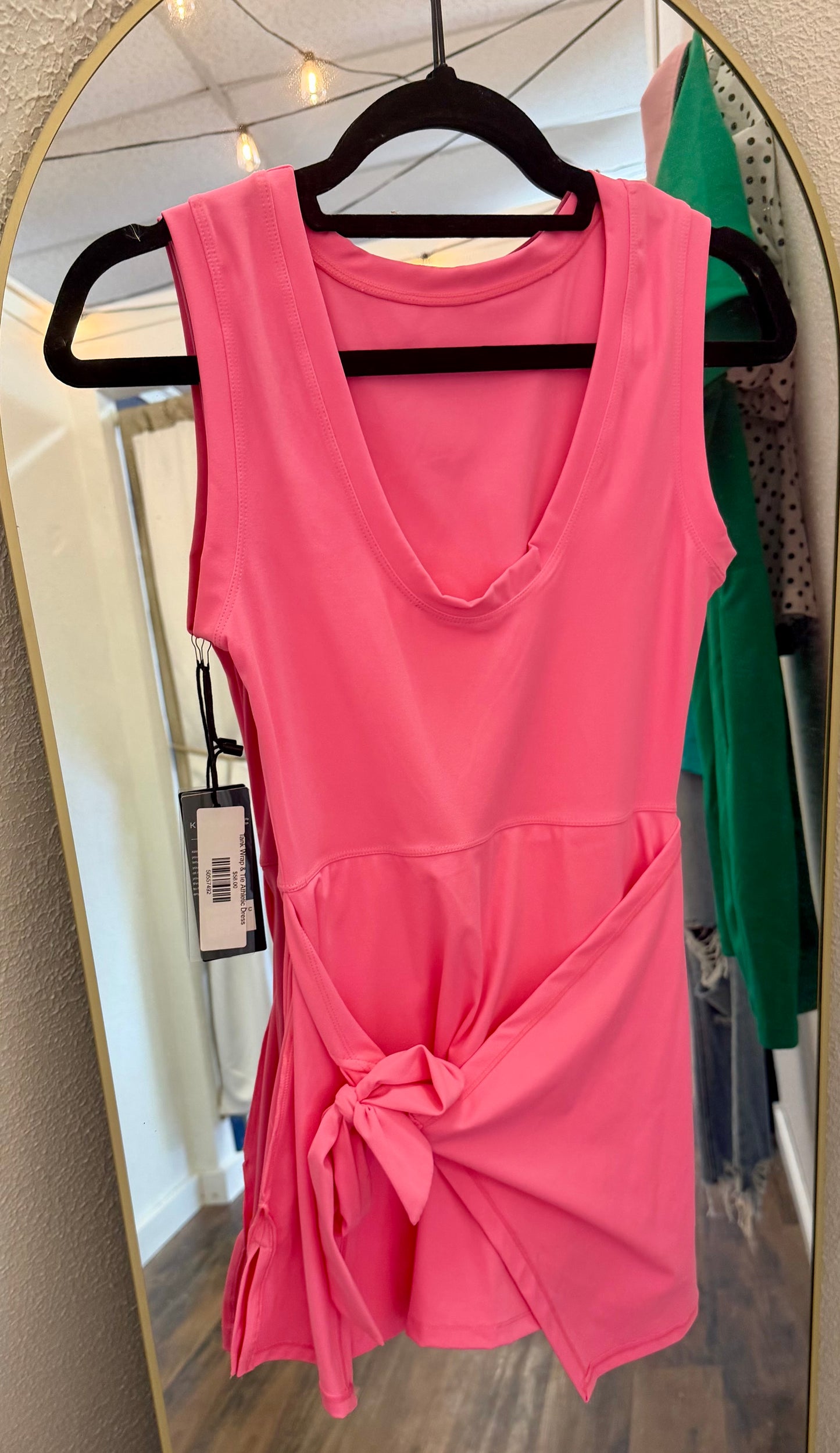 Tank Wrap & Tie Athletic Dress