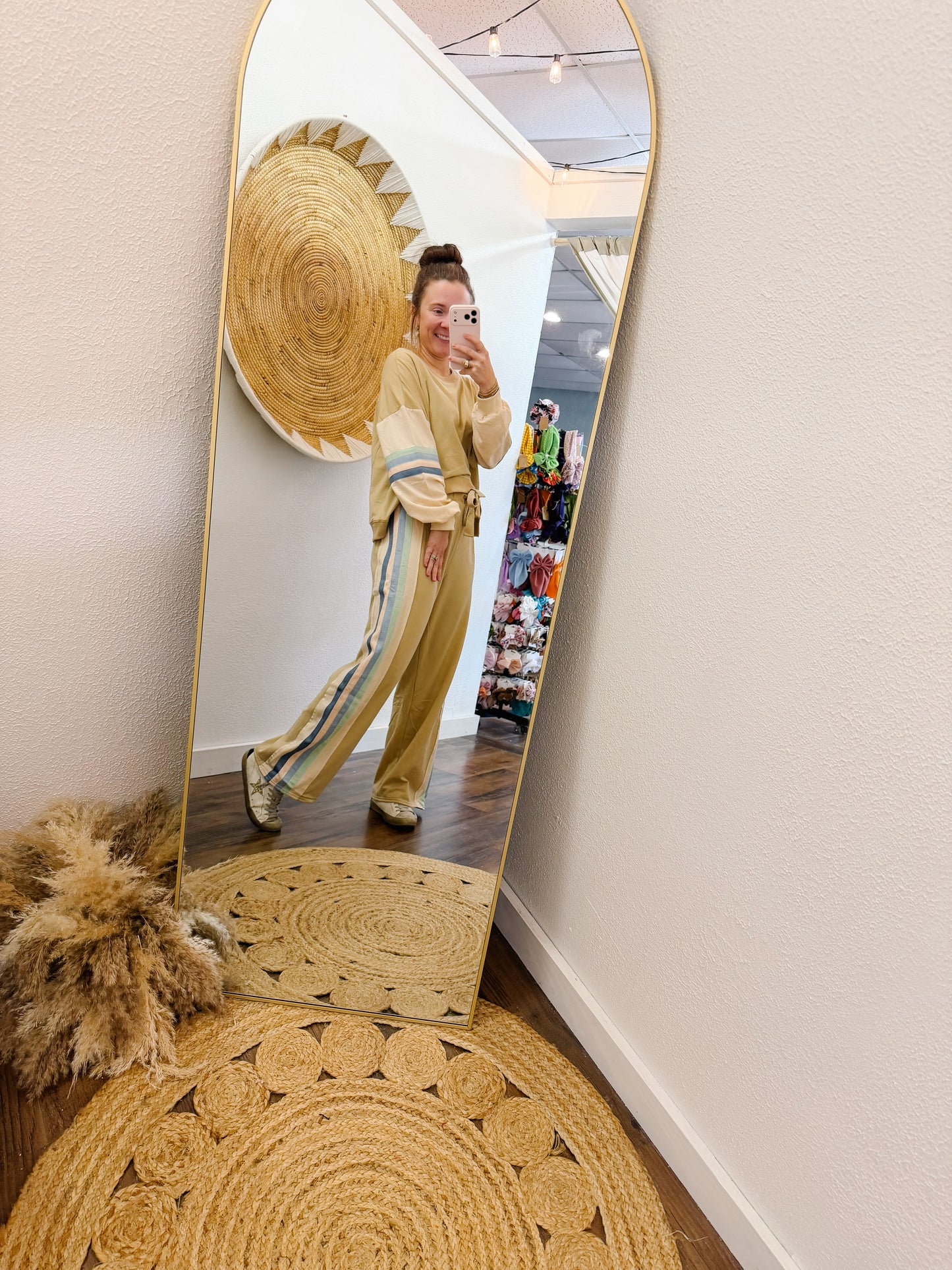 Weekend Stripe Lounge Set