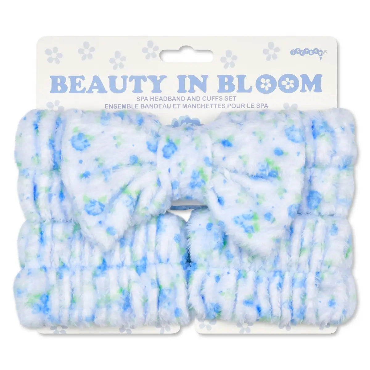 KIDS- Blue Ditsy Spa Set