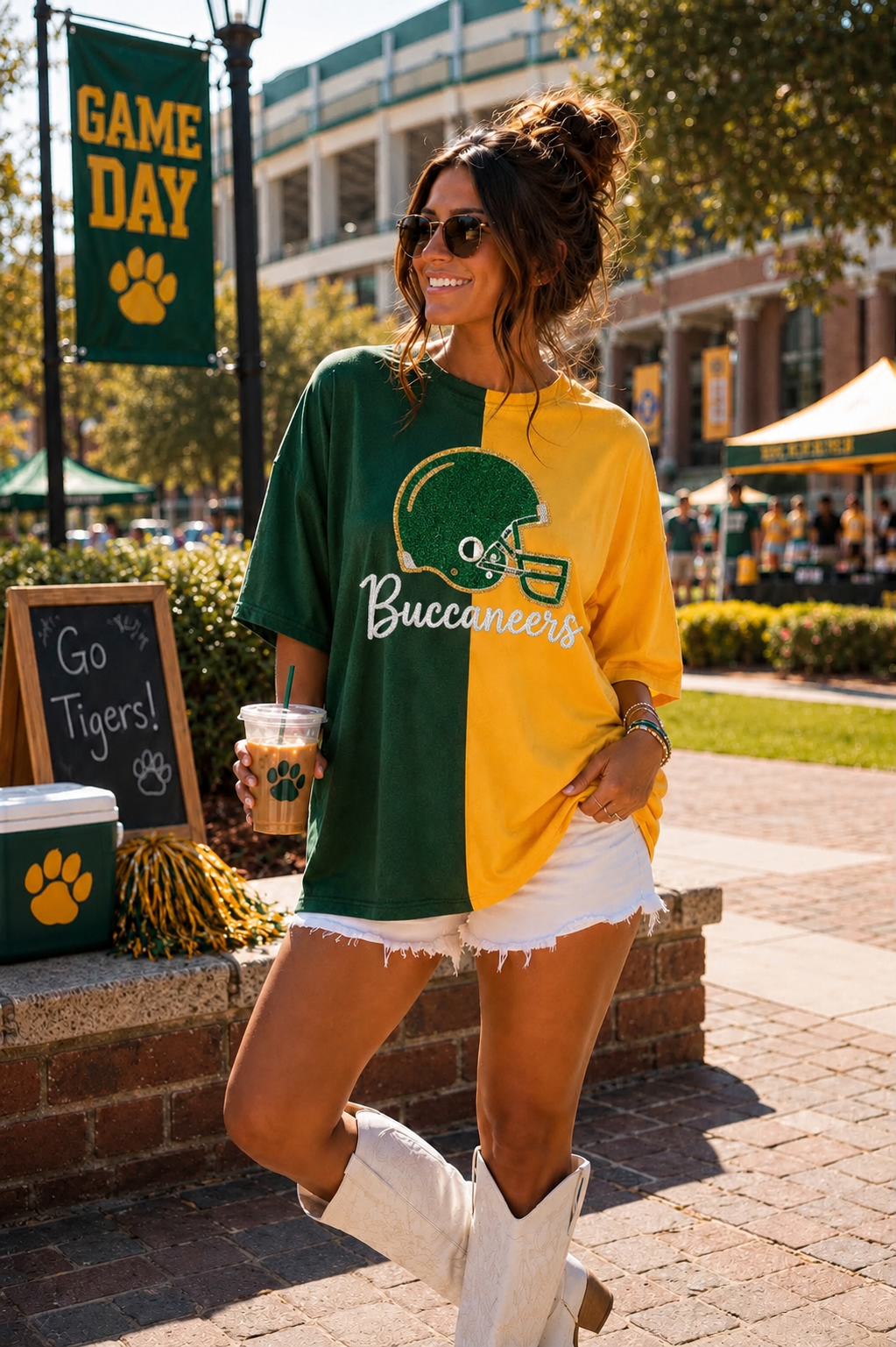 Split Color T-shirt