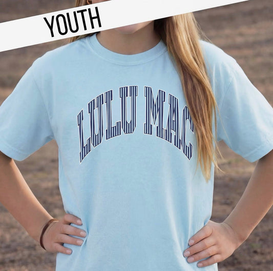 Youth LULU MAC Stripe Tee