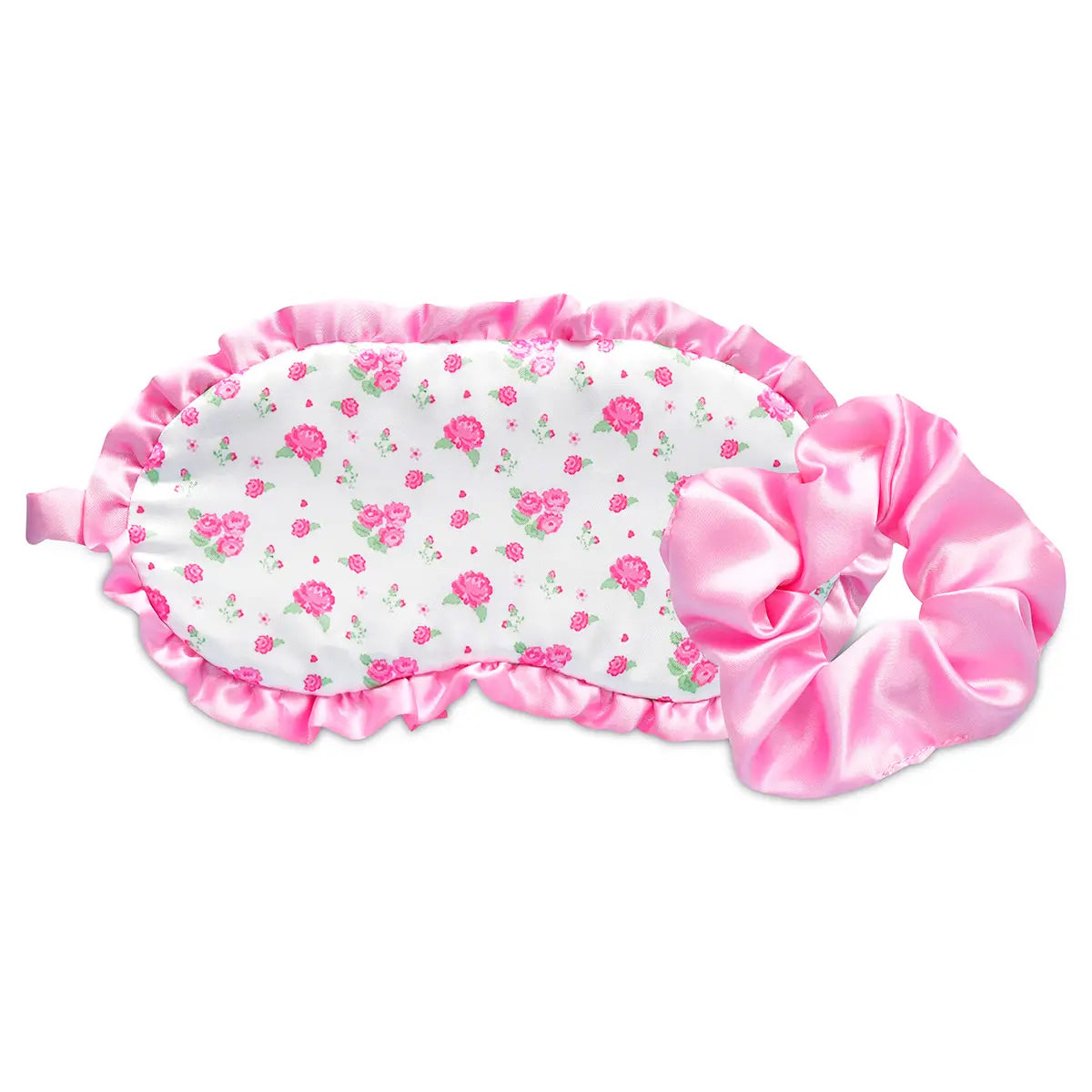 KIDS- Pretty in Pink Eye Mask & Scrunchie Set
