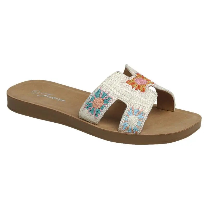 Women Flip Flop Sandal Shoes CROCHET