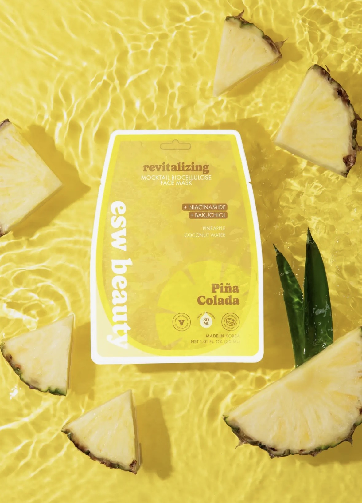 Pina Colada Mocktail Mask