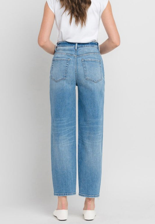 Flying Monkey Relaxed & Frayed Jeans