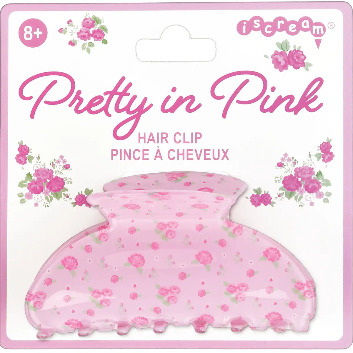 KIDS- Pretty in Pink Hair Clip