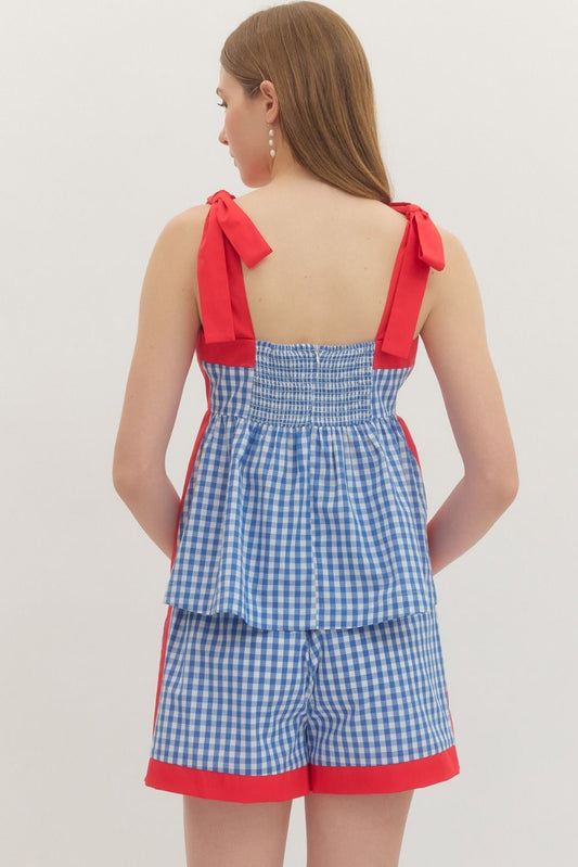 American Girl Gingham Set