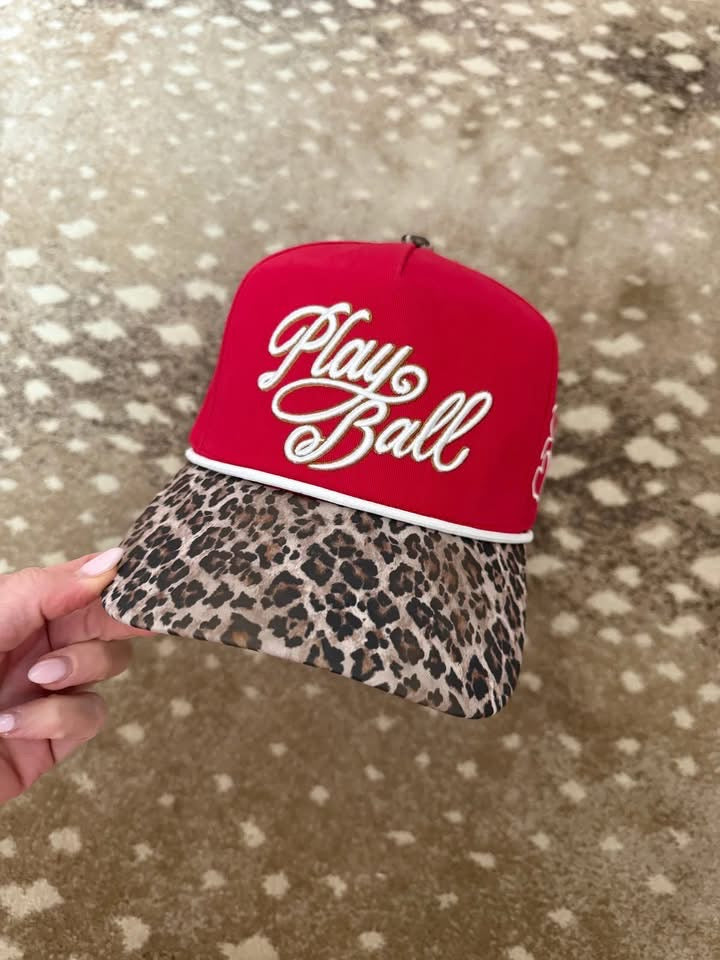 Play Ball Baseball Hat
