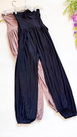 Black Strapless Jumper