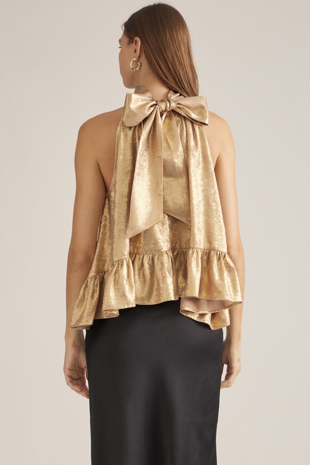 Golden Girl Halter Top