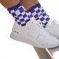 Checkered Game Day Socks