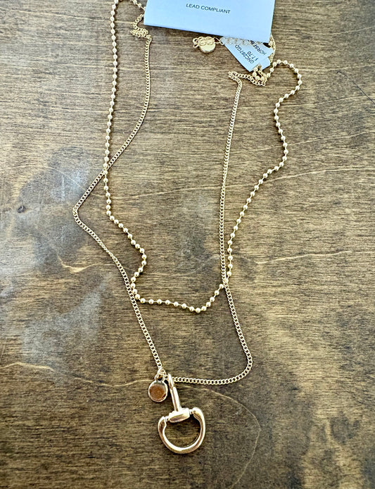 Layered Bit Necklace