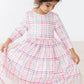 Pink Plaid Twirl Dress