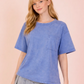 Mineral Wash Relaxed Pocket Tee