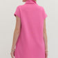 Jersey Mock Neck Mini
