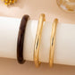 Tort & Gold Bangle Trio Bangle Set | 80B1586