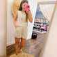 Stripe Sleeveless Set