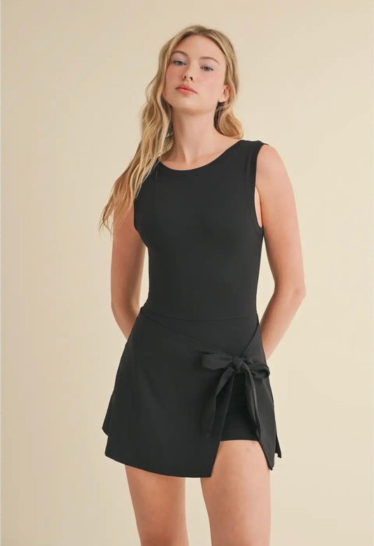 Tank Wrap & Tie Athletic Dress