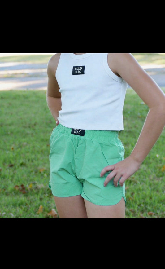 Youth LULU MAC Mint Short