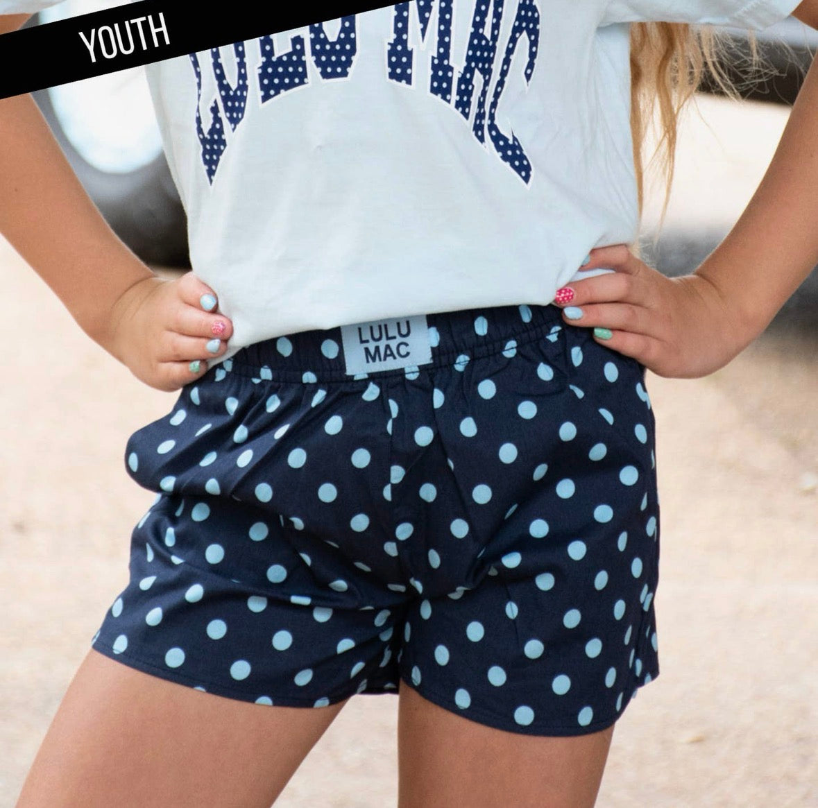 Youth LULU MAC Polka Boxer Short