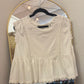 Peplum Lace Accent Sleeveless Top