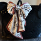 Equestrian Chain Link Border Scarf – Stylish Accent for Neck, Hair & Bags