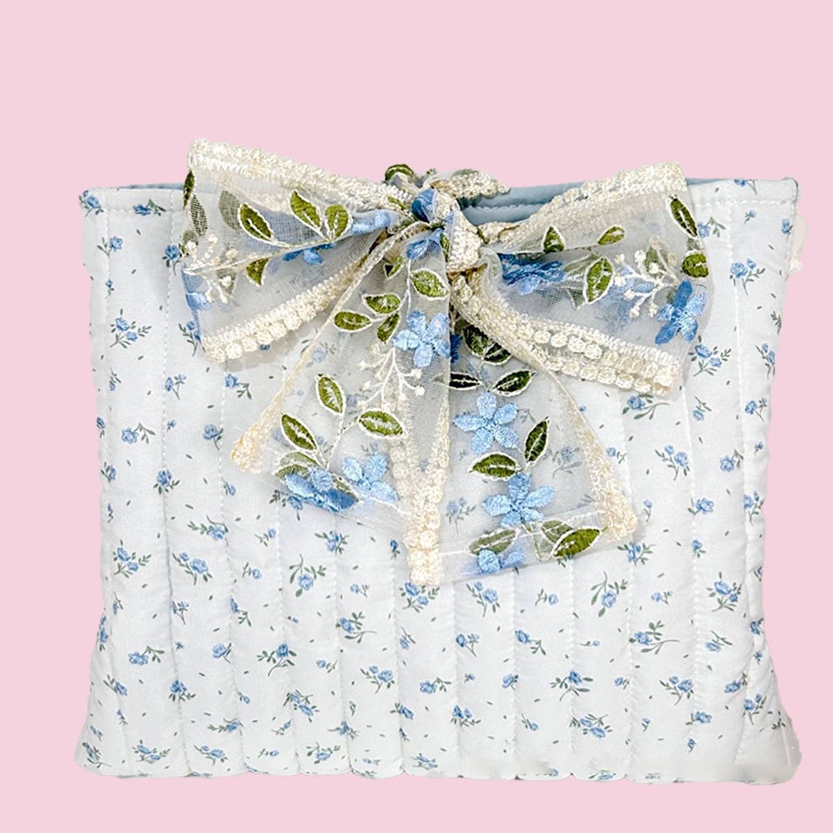 Walk By Faith Bible Cover Bow-tie Drawstring Bag