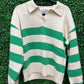 HYFVE Striped Sweater Top - Green