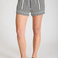 Drop Shoulder Striped Lounge Set