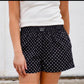 LULU MAC mini black polka dots shorts