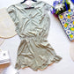 Sage Ruffle Romper