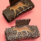 Wildlife Leopard Hair Claw Clips | 40H1073