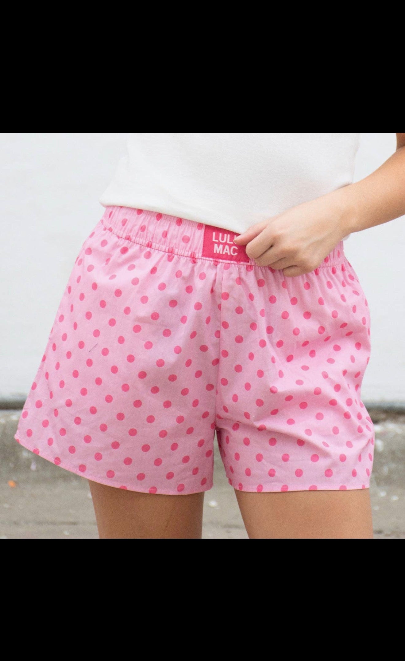 LULU MAC Polka Dot Shorts