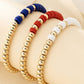Golden Patriot Bracelet Trio