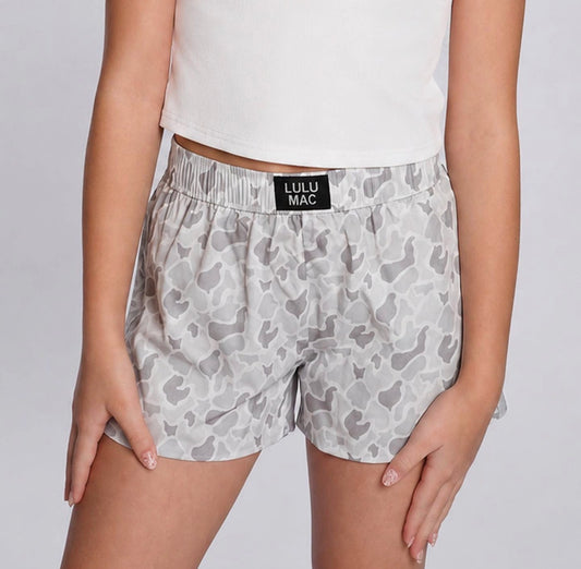 Youth LULU MAC Camo Boxer Short