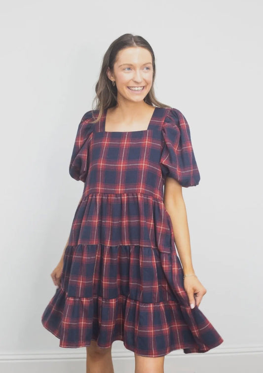 Holly Dolly Plaid Dress