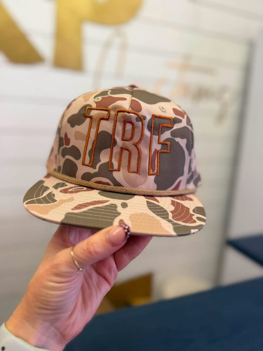 TRF camo hat