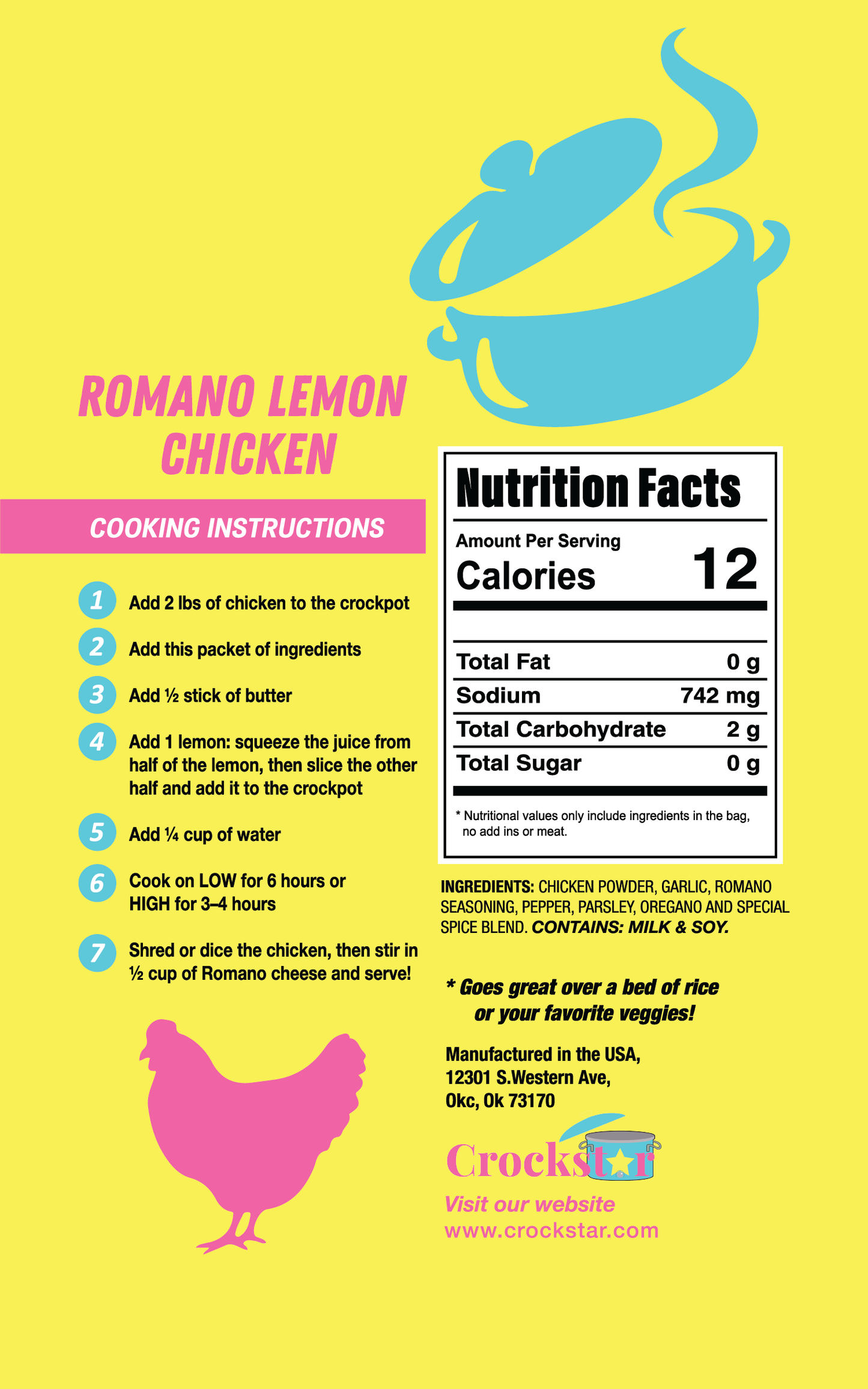 Romano Lemon Chicken