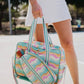 Neon Abstract Colors Pickleball Tote