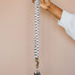 Brown Checkered Lanyard