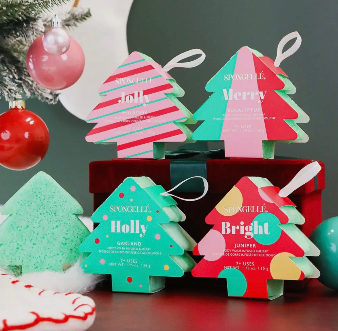 Spongelle Tree Bath Buffer