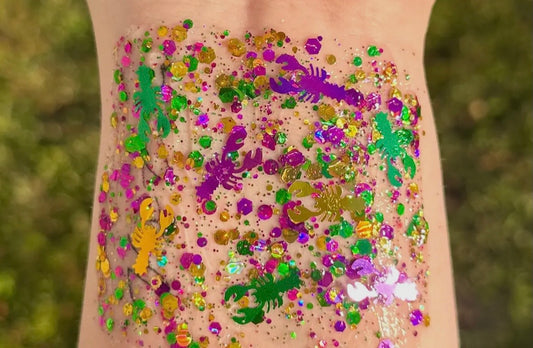 Mardi Party Glitter Paste