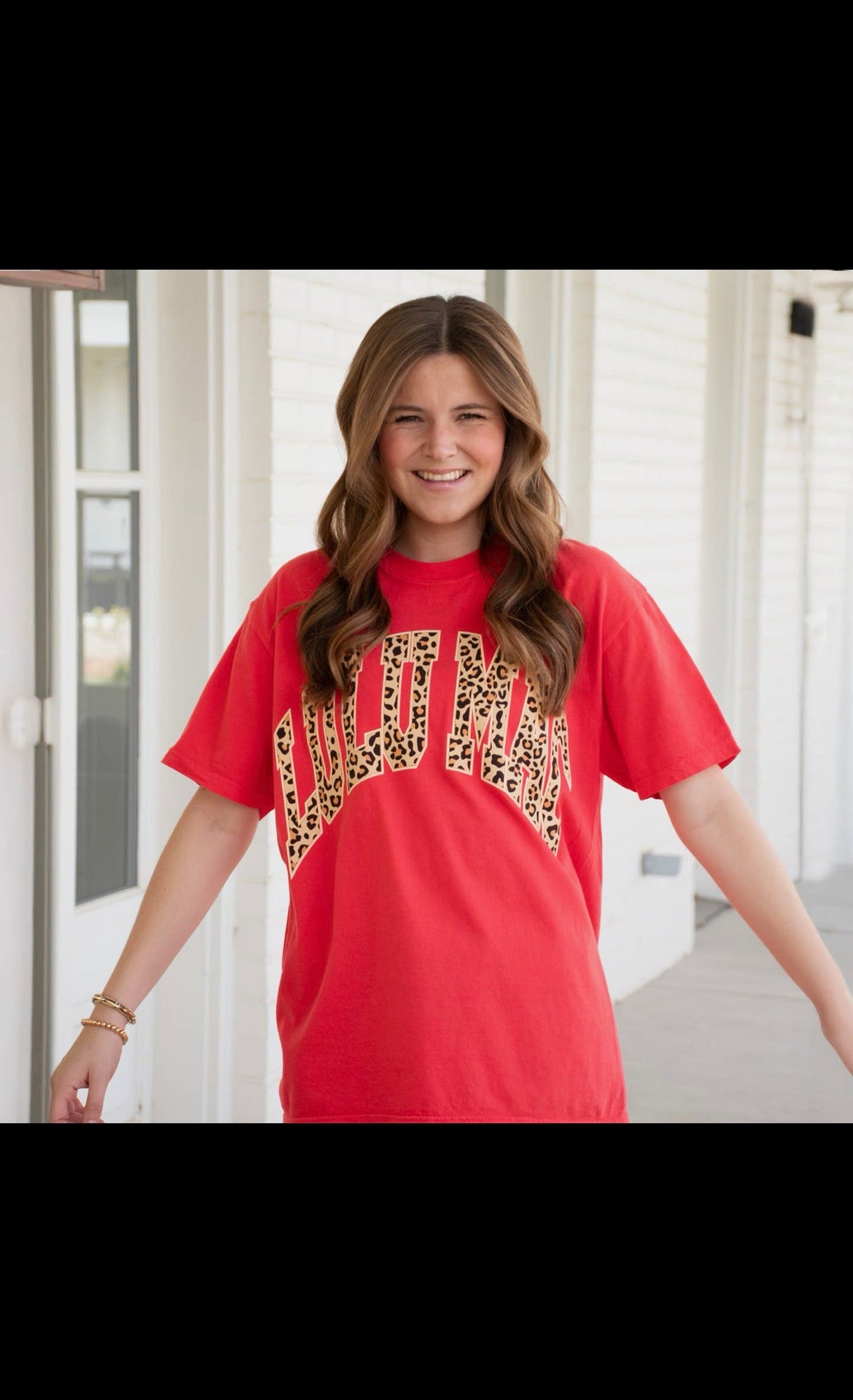 LULU MAC Leopard Tee