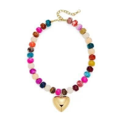 Colorful Heart Necklace