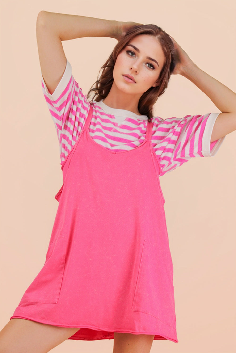 Mineral Mini Dress with Built in Shorts