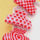 Valentine Style Claw Clips