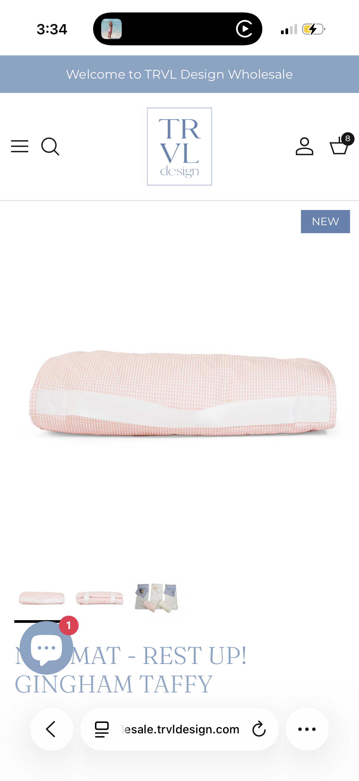 KIDS- TRVL Nap Mat